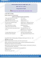 Đề tham khảo thi Văn THPT (Đề số 7) - có lời giải chi tiết